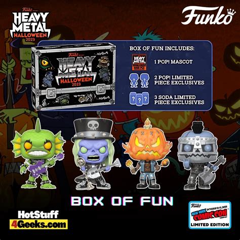 Funko Pop! HEAVY METAL HALLOWEEN BOX OF FUN 